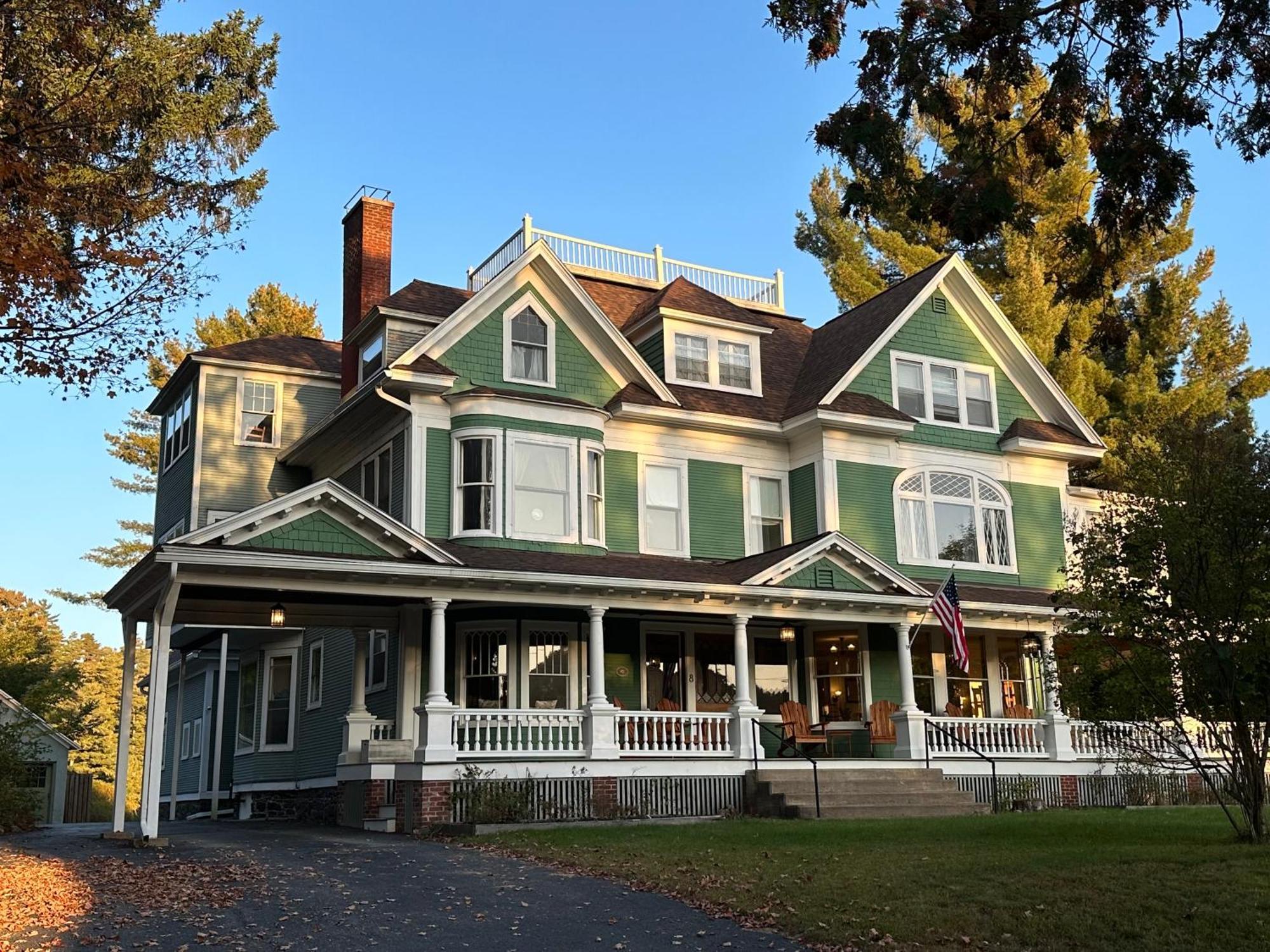 سارانك ليك Franklin Manor Bed And Breakfast المظهر الخارجي الصورة